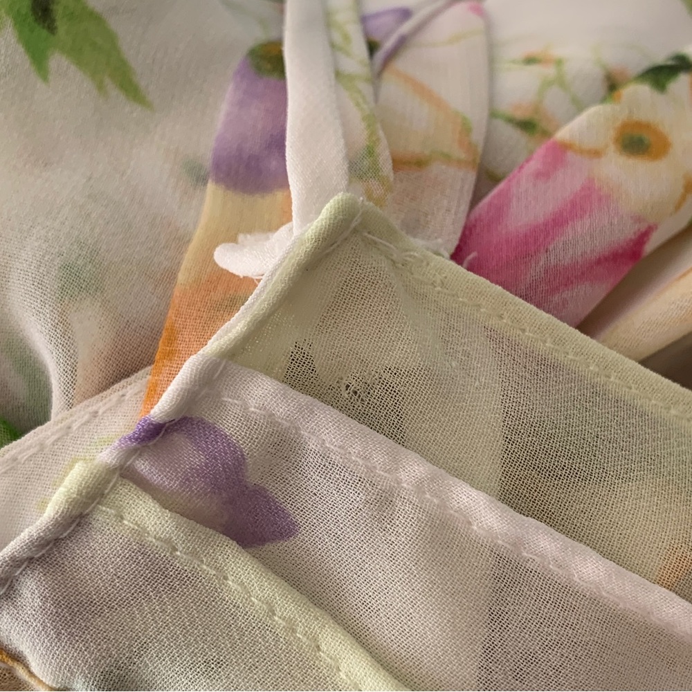 Oscar De La Renta Pink Label Floral Nightgown - Picture 9 of 9